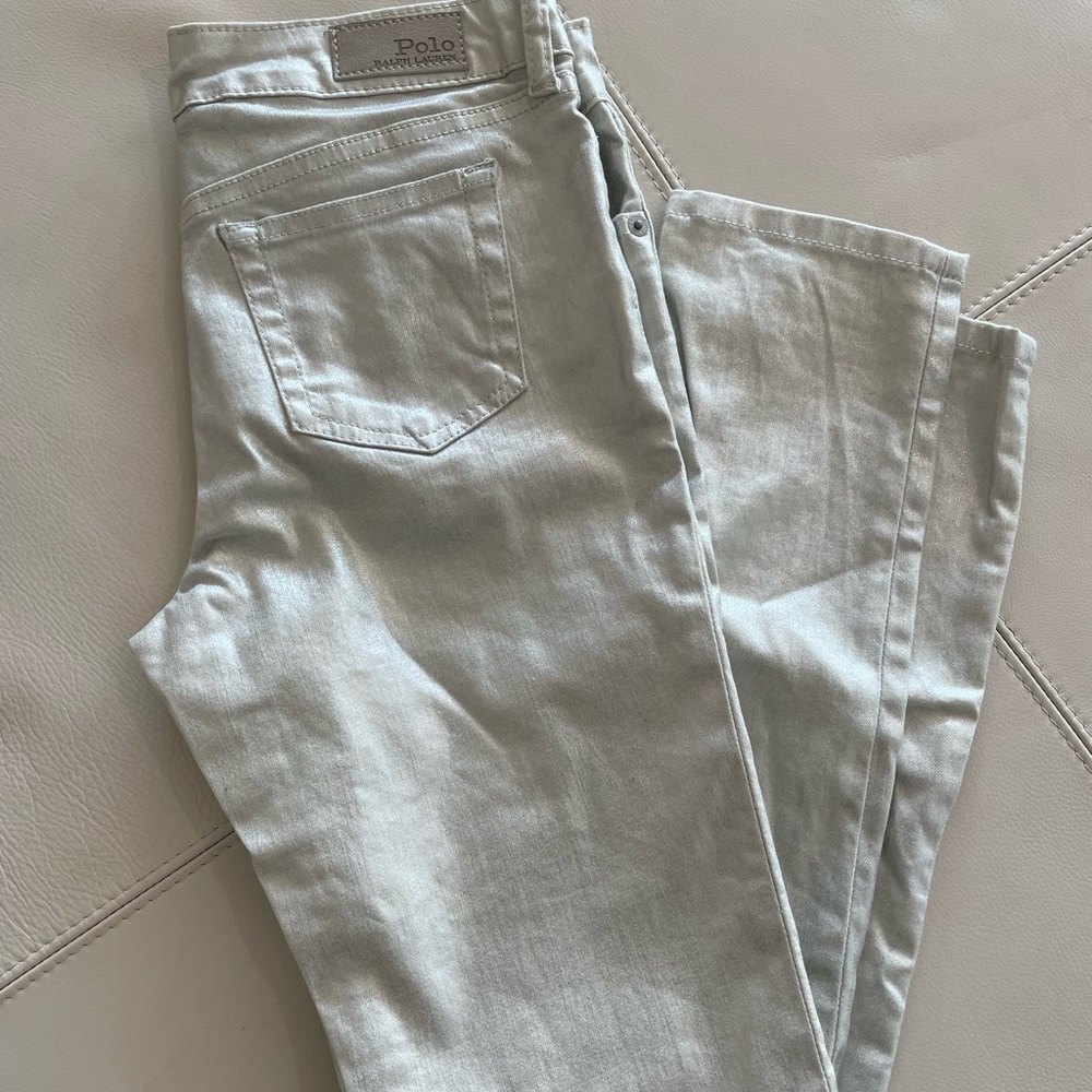 Polo by Ralph Lauren Women's Light Gray Jeans
